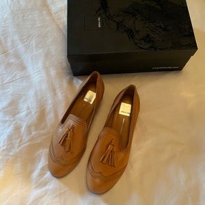 Dolce Vida beige loafers size 7
